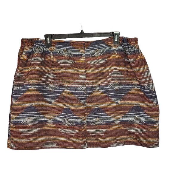 Cato New Frontier Habanero Mini Skirt (Size 26W) - Picture 2 of 4